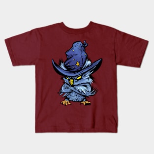 The Great Owl Wizard Kids T-Shirt